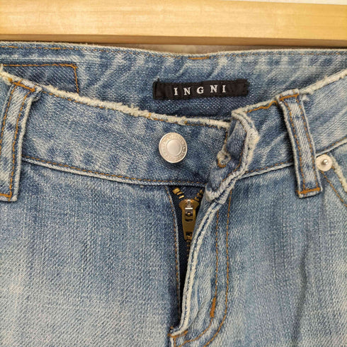 イング INGNI 00S Y2K ダメージフレアデニム レディース JPN:M