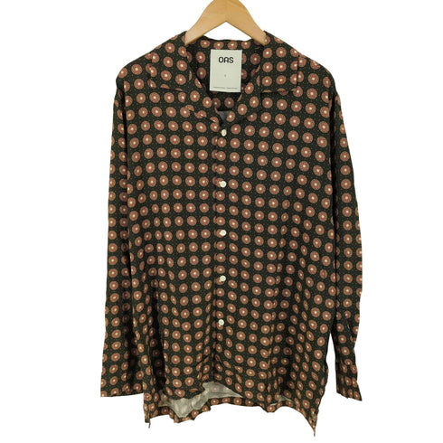OAS Coffee Lumo Viscose Long Sleeve メンズ JPN:L
