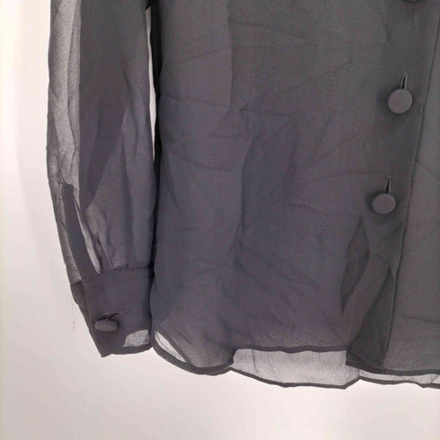 アニエスベー agnes b. PARIS サンライズ期 シアー シャツ レディース JPN:38