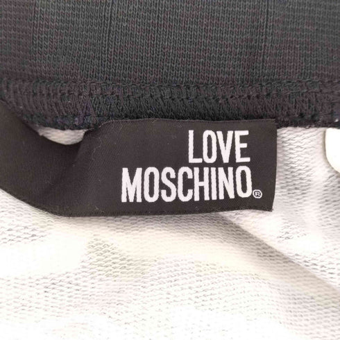 ラブモスキーノ LOVE MOSCHINO ロゴプリント スウェットタイトスカート レディース JPN:40