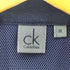 カルバンクライン CALVIN KLEIN コットンポリ鹿の子ポロシャツ メンズ import:M