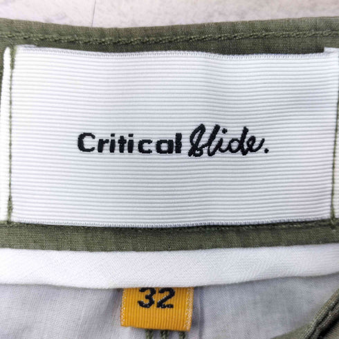 クリティカルスライド critical slide ボーダー柄ボードショーツ メンズ 32