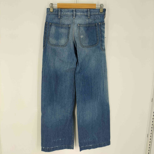 ラルフローレン RALPH LAUREN ベイカーポケット ワイドデニムパンツ レディース 9
