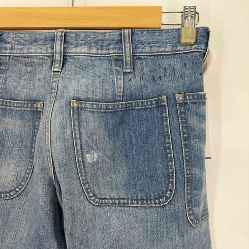ラルフローレン RALPH LAUREN ベイカーポケット ワイドデニムパンツ レディース 9