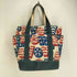 ヒステリックグラマー HYSTERIC GLAMOUR アメリカンロゴ総柄 トートバッグ レディース