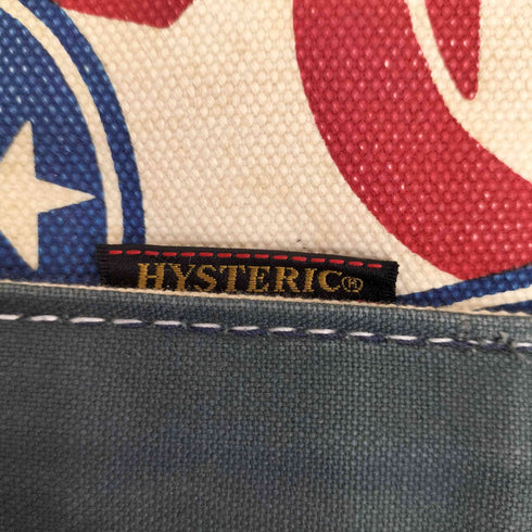 ヒステリックグラマー HYSTERIC GLAMOUR アメリカンロゴ総柄 トートバッグ レディース