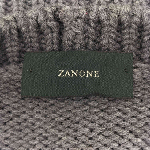 ザノーネ ZANONE イタリア製 ウール 編み込み カーディガン レディース EUR:42