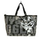 ヒステリックグラマーミニ HYSTERIC GLAMOUR MINI キャラクターロゴ 総柄 PVCトートバッグ レディース