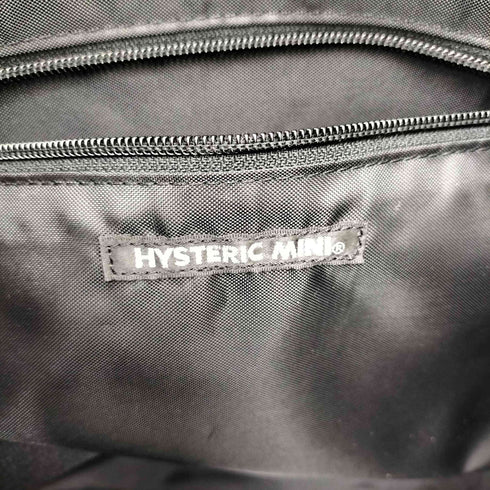 ヒステリックグラマーミニ HYSTERIC GLAMOUR MINI キャラクターロゴ 総柄 PVCトートバッグ レディース