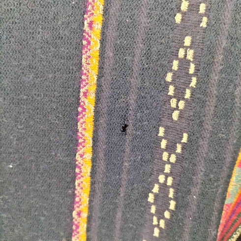 ポロラルフローレン POLO RALPH LAUREN ウール シルク混 ネイティブボーダー トッパー カーディガン レディース import:S