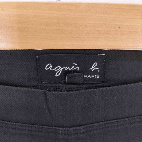 アニエスベー agnes b. PARIS サンライズ期 サイドジップ スキニー パンツ レディース JPN:38
