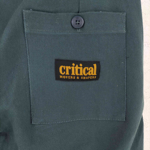 クリティカルスライド critical slide タックストレートパンツ メンズ 30