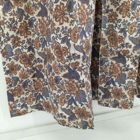 MEDE19F ミュルーズモダンリネンワンピース レディース LL