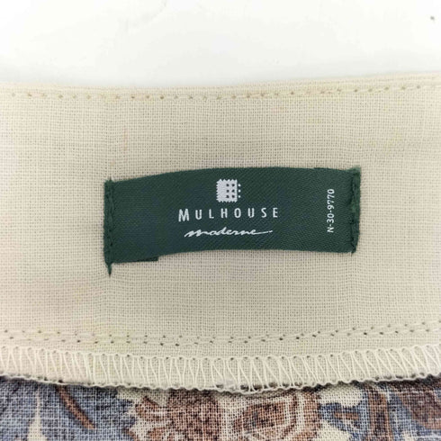 MEDE19F ミュルーズモダンリネンワンピース レディース LL