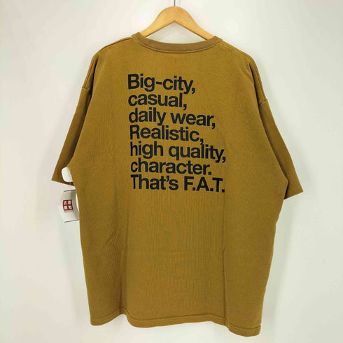 エフエーティー FAT LAW ヘビーオンス クルーネック Tシャツ メンズ JUMBO