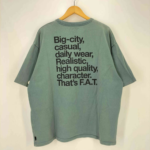 エフエーティー FAT LAW ヘビーオンス クルーネック Tシャツ メンズ JUMBO