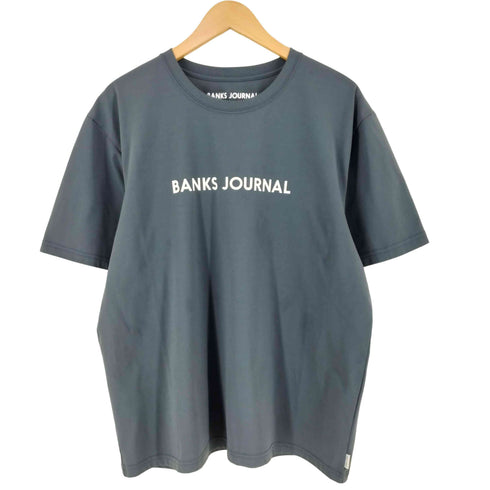 バンクスジャーナル BANKS JOURNAL ロゴプリントクルーネックTシャツ メンズ JPN:L