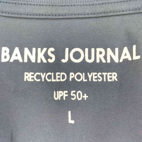 バンクスジャーナル BANKS JOURNAL ロゴプリントクルーネックTシャツ メンズ JPN:L