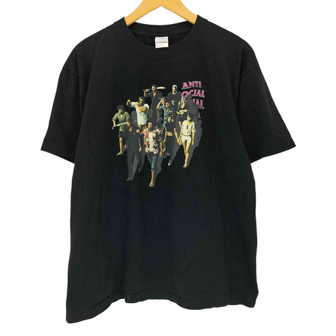 アンチソーシャルソーシャルクラブ ANTI SOCIAL SOCIAL CLUB キャラクタープリントクルーネックTシャツ メンズ JPN:XL