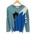 ネネット Ne-net にゃー 富士山 切替 プリント L/S シャツ レディース JPN:3