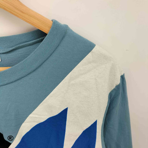 ネネット Ne-net にゃー 富士山 切替 プリント L/S シャツ レディース JPN:3
