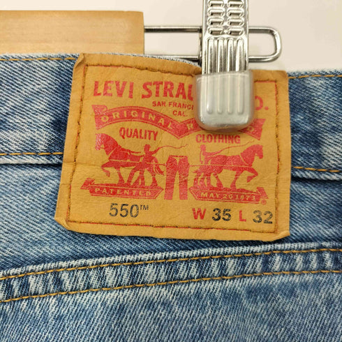 リーバイス Levis 550 ストレートデニムパンツ メンズ W35 L32