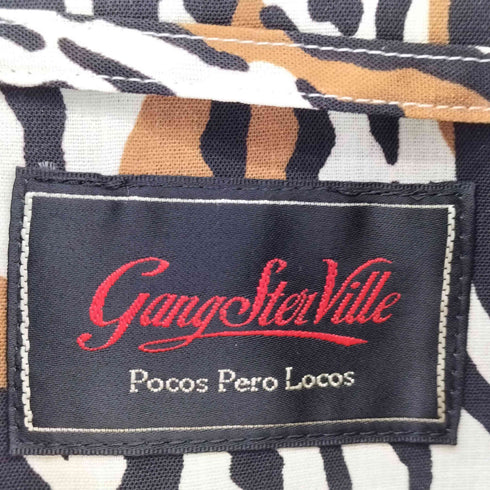 ギャングスタビル GANGSTERVILLE LEOPARD DAGGER - JACKET メンズ JPN:L