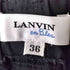 ランバンオンブルー LANVIN en Bleu ストリング コットン カーゴスカート レディース EUR:36