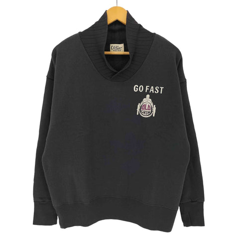 オールドクロウ OLD CROW 24SS GO FAST - SHAWL COLLAR SWEAT ショールカラ― スウェット メンズ JPN:M