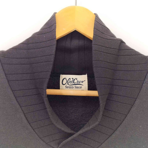 オールドクロウ OLD CROW 24SS GO FAST - SHAWL COLLAR SWEAT ショールカラ― スウェット メンズ JPN:M