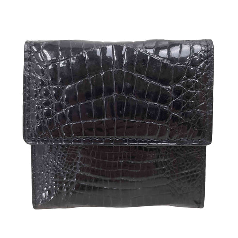 GENUINE CROCODILE SKIN クロコレザー コインケース レディース