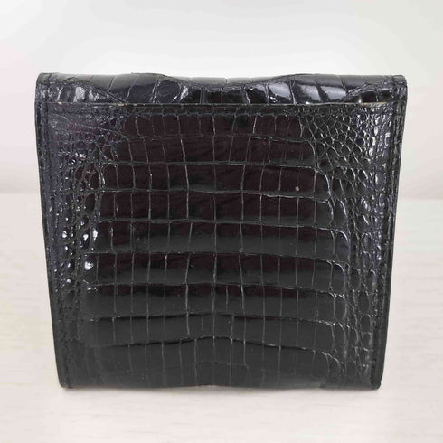 GENUINE CROCODILE SKIN クロコレザー コインケース レディース