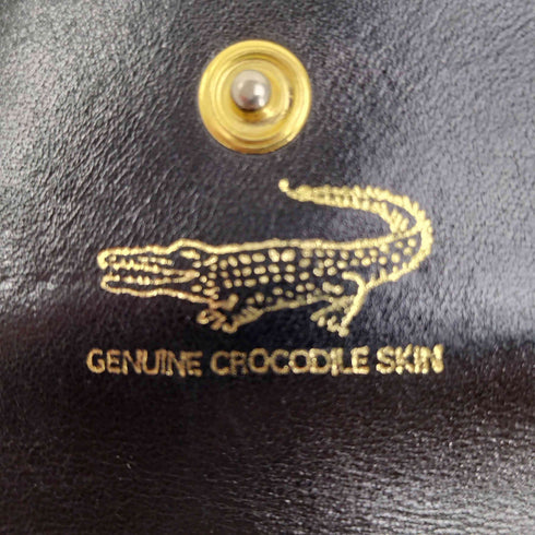 GENUINE CROCODILE SKIN クロコレザー コインケース レディース
