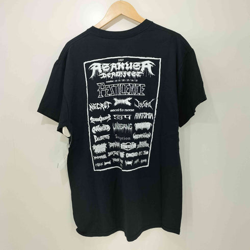 ギルダン GILDAN ASAKUSA DEATHFEST 2019 デスメタル フェス プリント S/S Tシャツ メンズ import:L