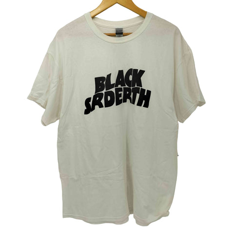 KAKUOZAN LARDER BLACK SRDERTH プリント S/S Tシャツ メンズ import:XL