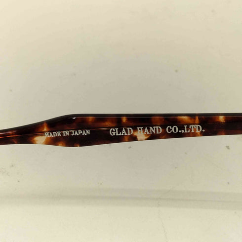 グラッドハンド GLADHAND COLLINS -GLASSES CLEAR べっ甲柄 眼鏡 メンズ