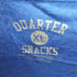 クウォータースナックス QUARTER SNACKS 両面プリントクルーネックTシャツ メンズ XL