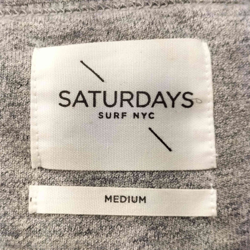 サタデーズサーフニューヨーク SATURDAYS SURF NYC 前V ラグラン スウェットTシャツ メンズ JPN:M