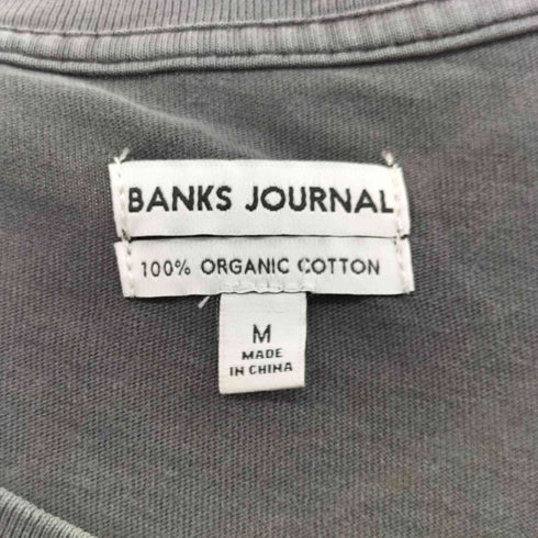 バンクスジャーナル BANKS JOURNAL ワンポイント タイガー刺繍 Tシャツ メンズ JPN:M