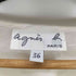 アニエスベー agnes b. PARIS サンライズ期 白タグ リネンワンピース レディース JPN:36