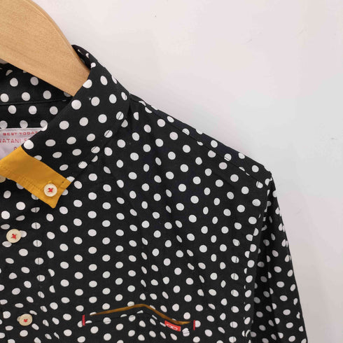 KAWATANI SHIRT ボタンダウン ドット柄 L/S シャツ メンズ JPN:S