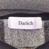 ダーリッチ Darich ビッグカラーギンガムチェックニットロングワンピース レディース FREE