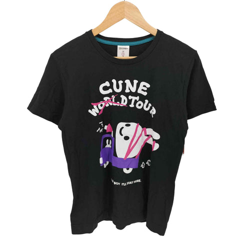 キューン CUNE WORLD TOUR 2016 S/S Tシャツ メンズ JPN:S