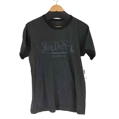 ボンダッチ Von Dutch S/S ロゴプリント リンガーTシャツ メンズ