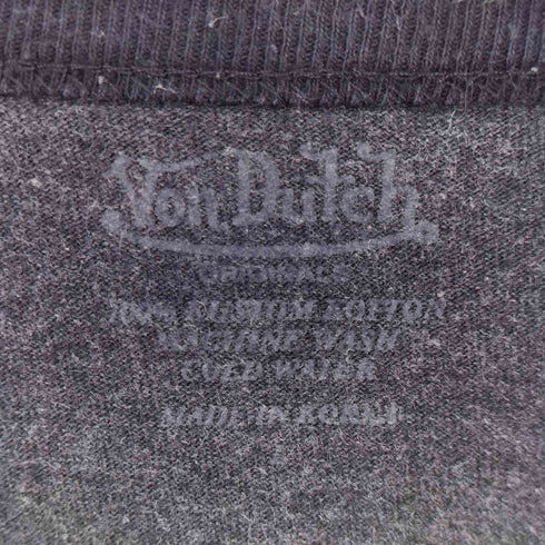 ボンダッチ Von Dutch S/S ロゴプリント リンガーTシャツ メンズ