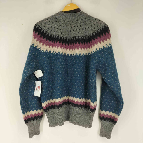 ウールリッチ WOOLRICH 80-90S ノルディック ニット メンズ JPN:M
