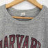 チャンピオン Champion 83~85年製 USA製 トリコタグ 後期 袖シングル 染み込みプリント HARVARD WRESTLING アーチ2段 プリント 霜降り 88 Tシャツ メンズ import:XL
