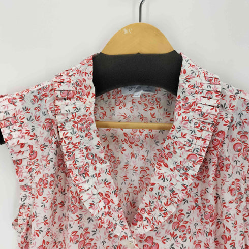 アニエスベー agnes b. PARIS サンライズ期 コットン 花柄 ノースリーブワンピース レディース JPN:36