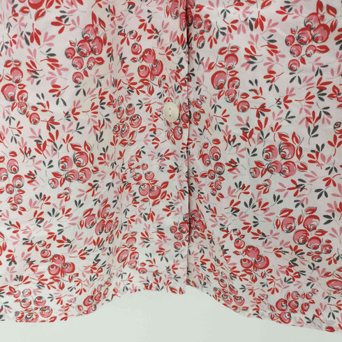アニエスベー agnes b. PARIS サンライズ期 コットン 花柄 ノースリーブワンピース レディース JPN:36