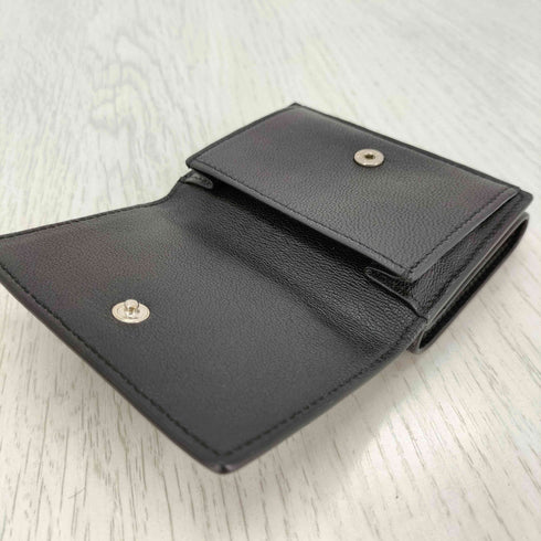 サンローラン Saint Laurent ペイズリースタッズ付き三つ折り財布 レディース